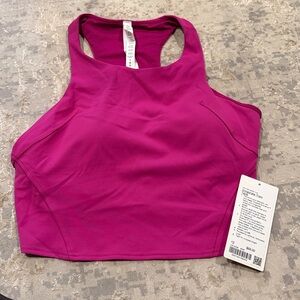 Lululemon Invigorate Train Tank Size 12 Ripened Raspberry